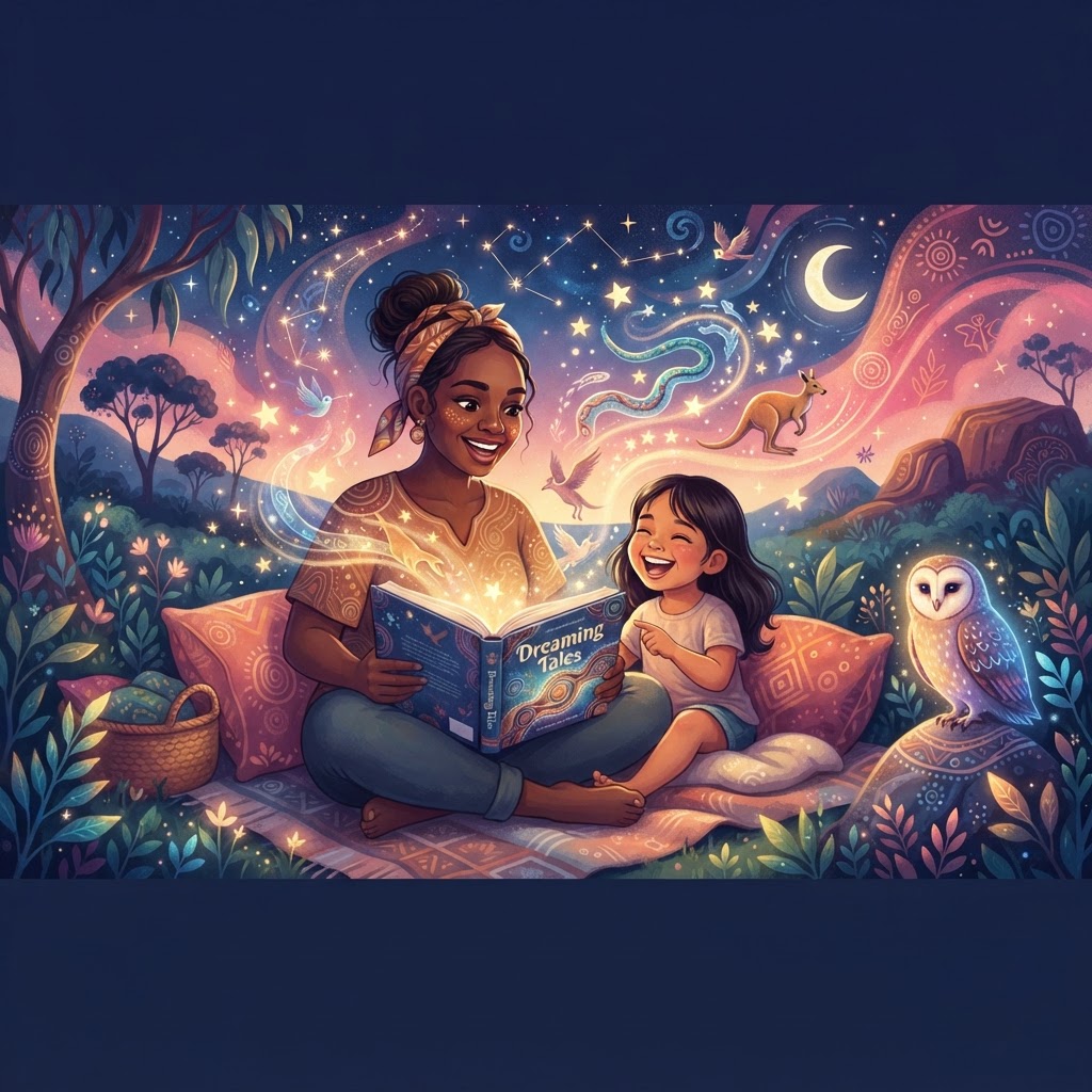 Featured image for Aboriginal Stories for Kids: Tales, Themes & Tips - InstaTales AI storytelling blog