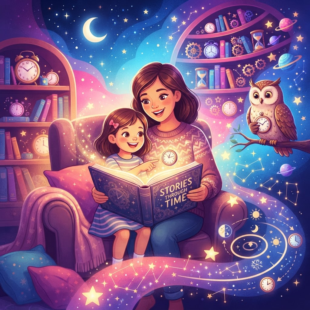 Featured image for Time Stories for Kids: How to Teach Time - InstaTales AI storytelling blog