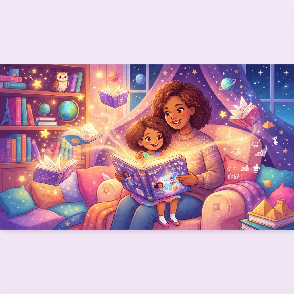 Featured image for Benefits of Bilingual Stories for Kids - InstaTales AI storytelling blog