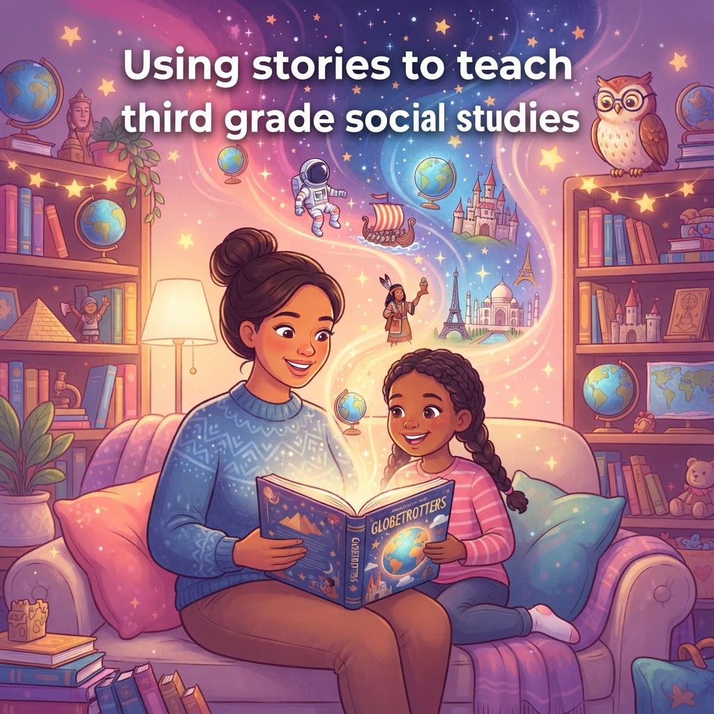 Featured image for Third Grade Social Studies Stories That Teach - InstaTales AI storytelling blog