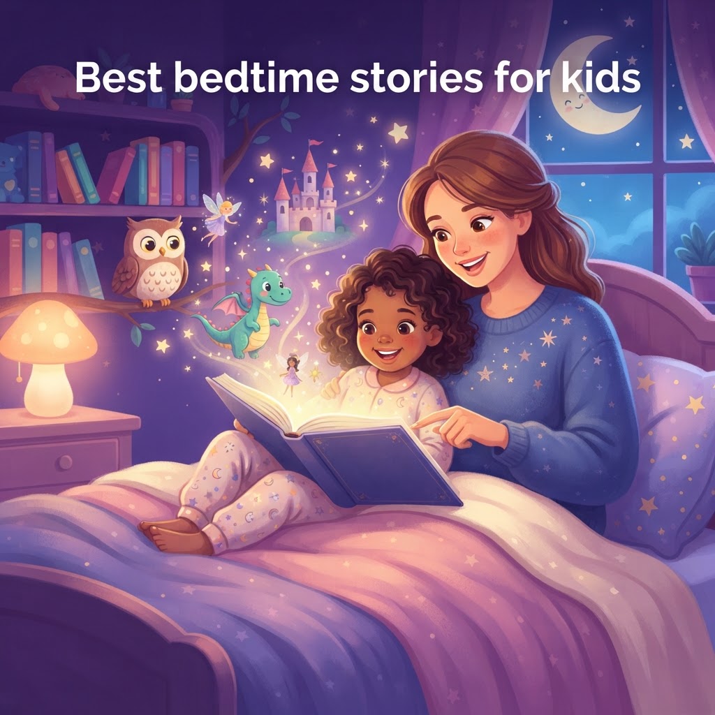 Featured image for Best Bedtime Stories for Kids: Parent Guide - InstaTales AI storytelling blog