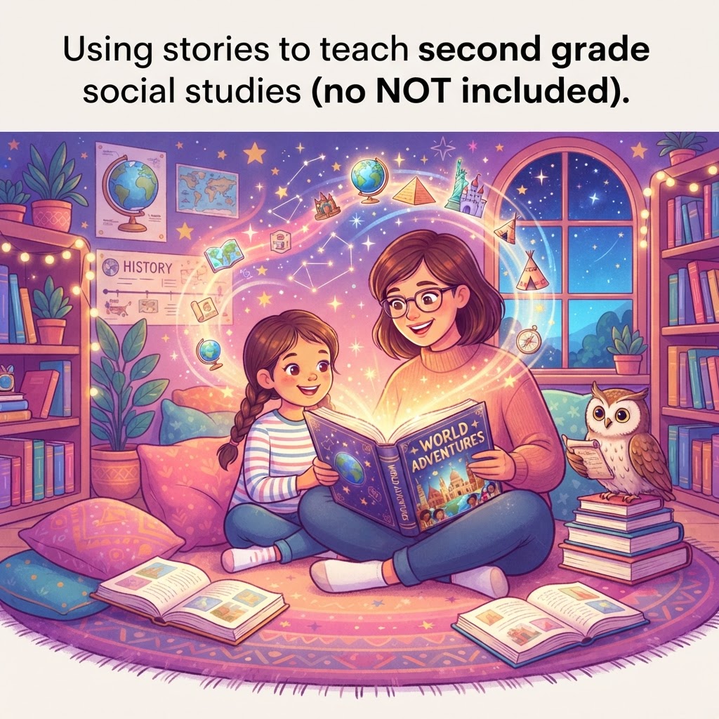 Featured image for Second Grade Social Studies Stories That Teach - InstaTales AI storytelling blog