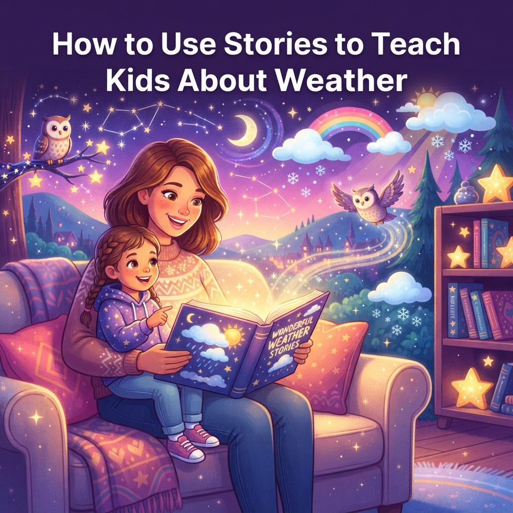 Featured image for Weather Stories for Kids: A Fun Teaching Guide - InstaTales AI storytelling blog