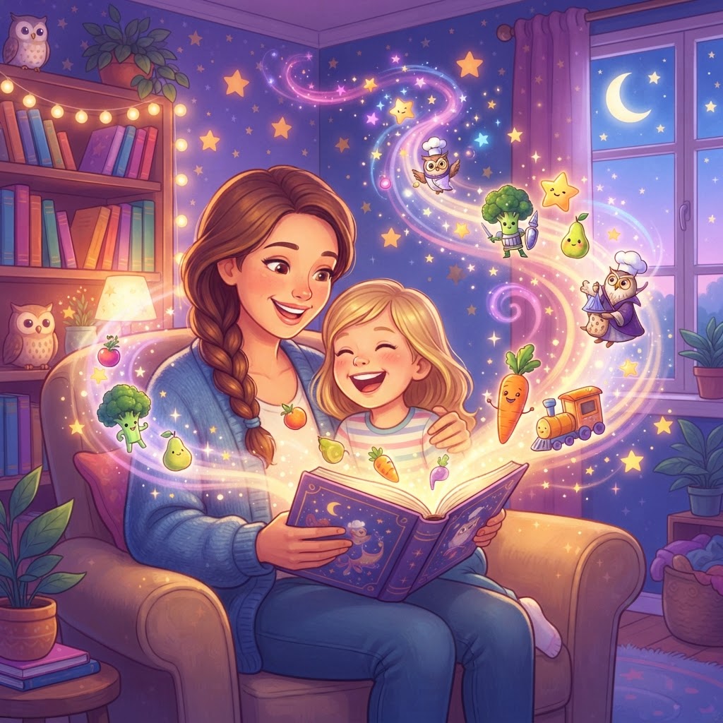 Featured image for AI Stories for Picky Eaters That Make Food Fun - InstaTales AI storytelling blog
