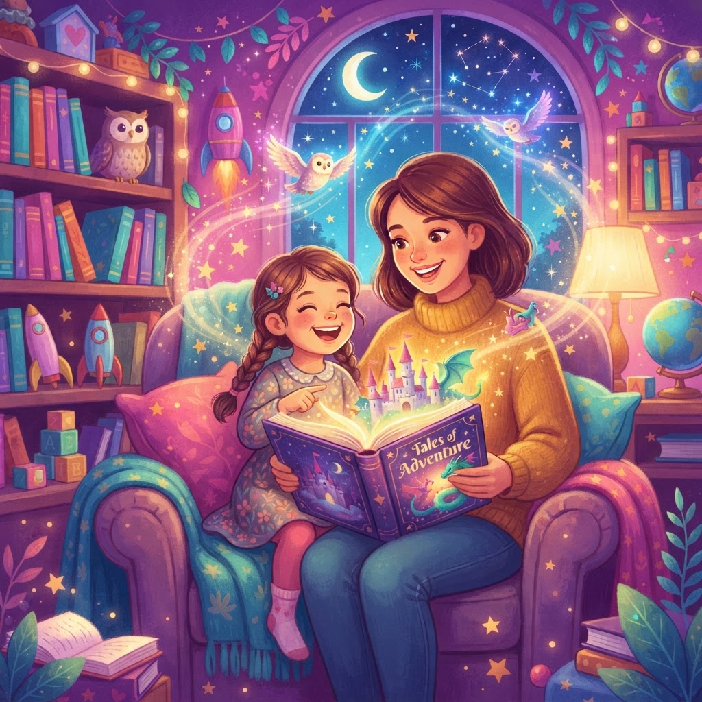 Featured image for 4 Year Old Development and Stories Guide - InstaTales AI storytelling blog