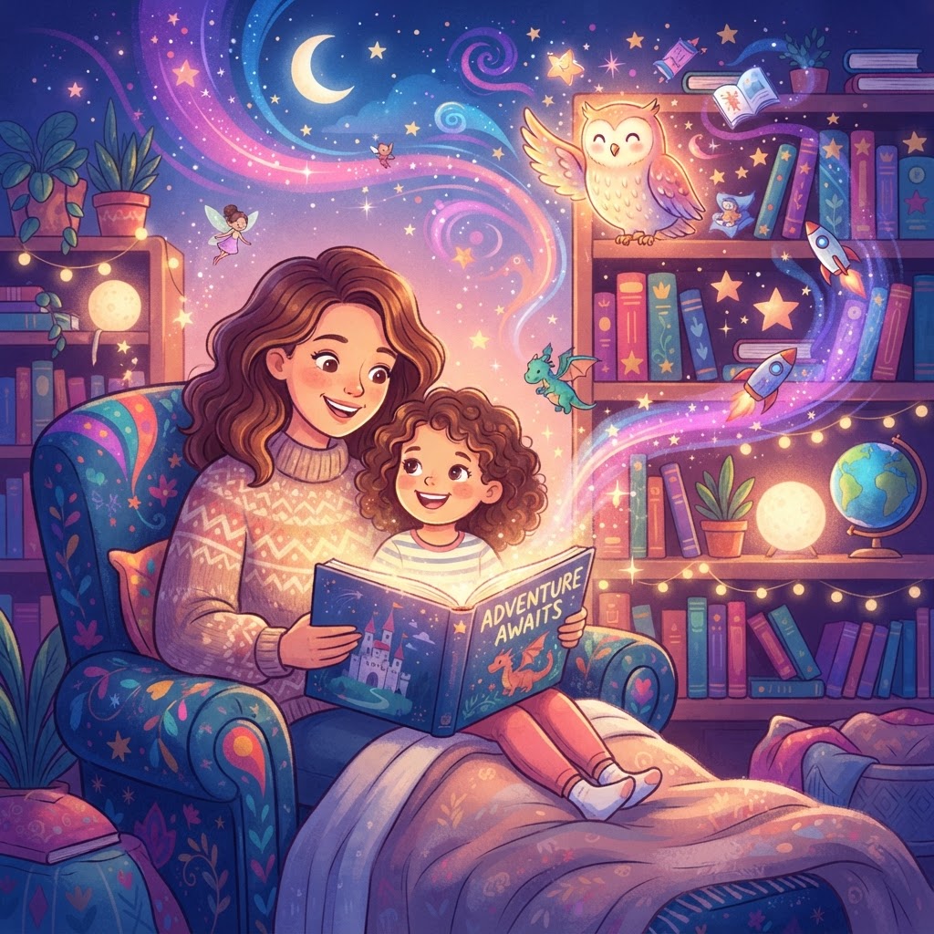 Featured image for How Stories Build Creativity in Kids - InstaTales AI storytelling blog
