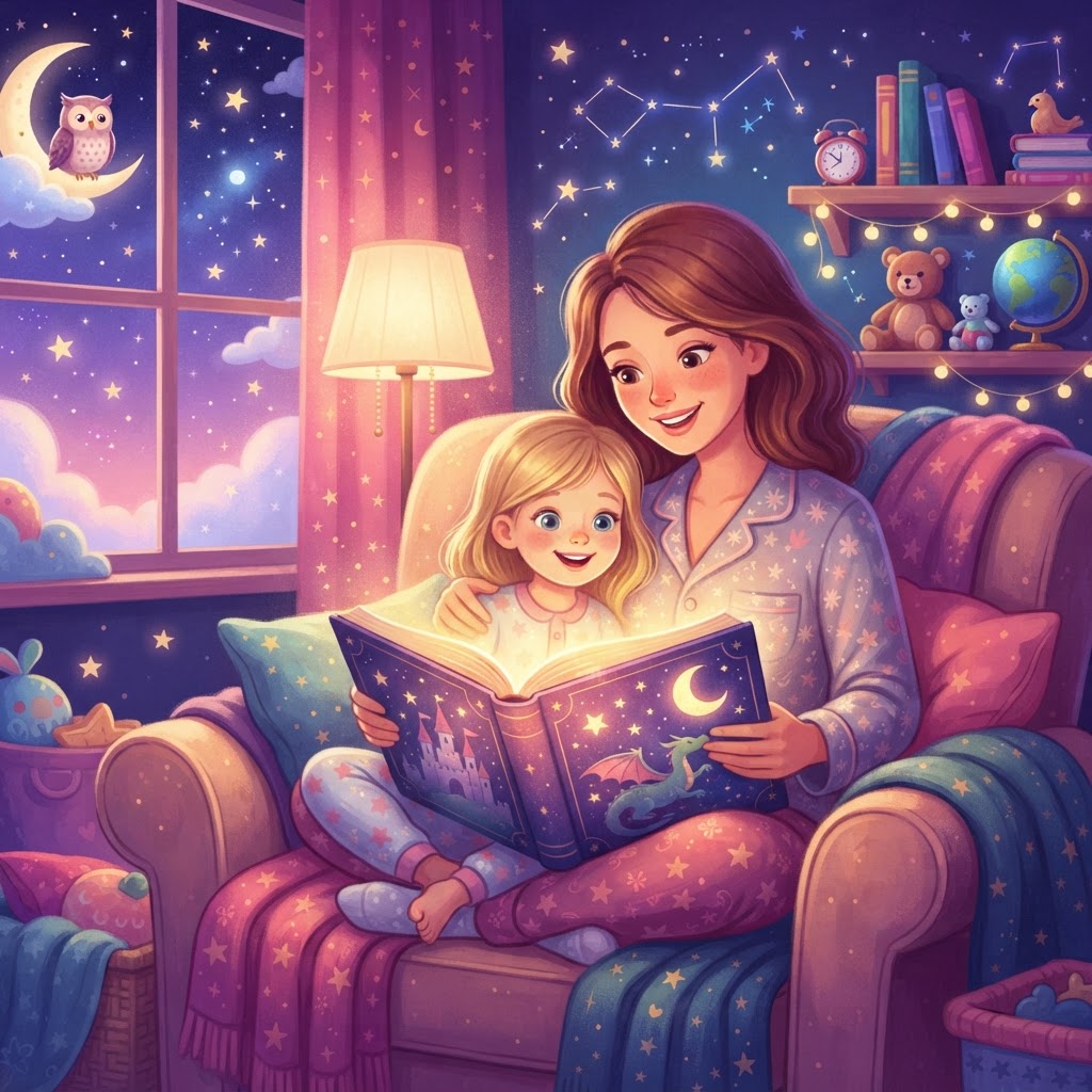 Featured image for How Long Should a Bedtime Story Be? A Guide by Age (1–10) - InstaTales AI storytelling blog