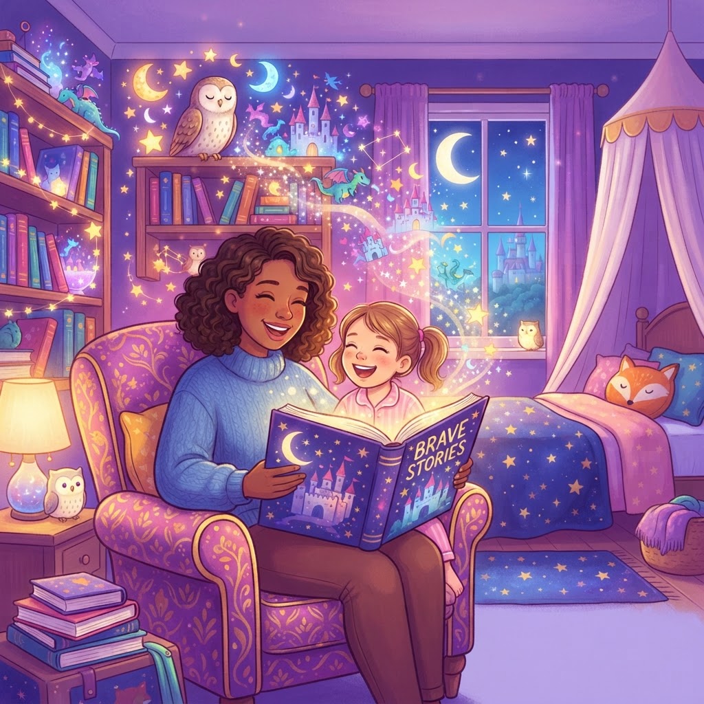 Featured image for Best brave bedtime stories for 8-year-olds - InstaTales AI storytelling blog