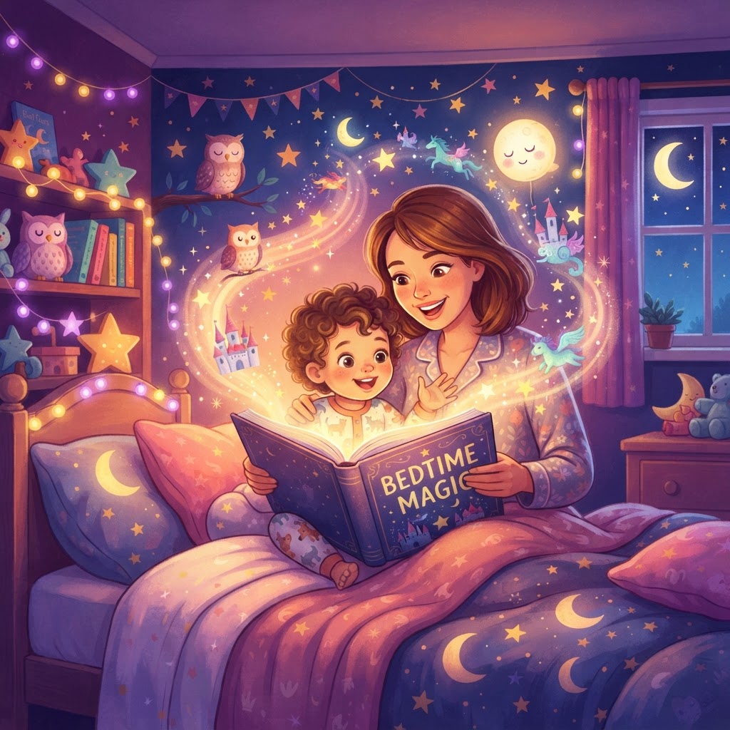Featured image for Best kind bedtime stories for 2-year-olds - InstaTales AI storytelling blog