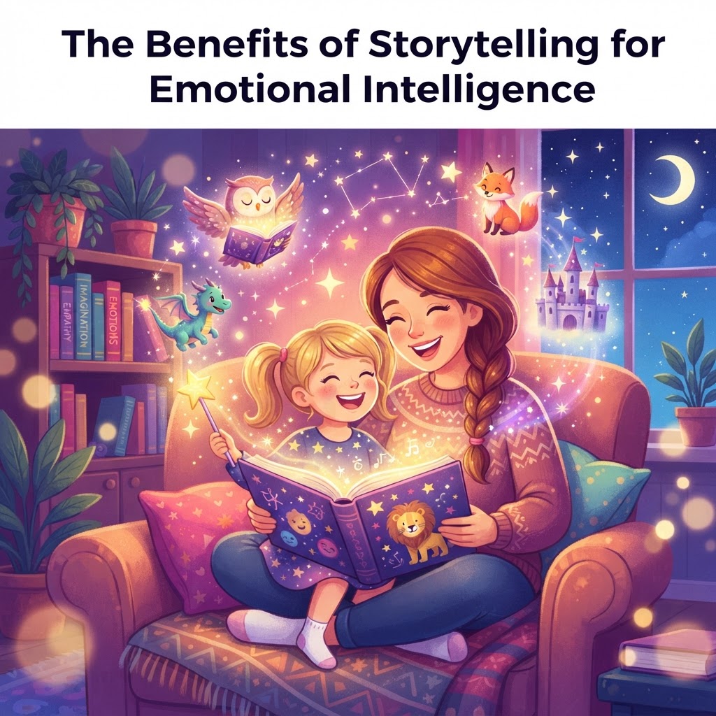 Featured image for Storytelling and Emotional Intelligence: Key Benefits - InstaTales AI storytelling blog