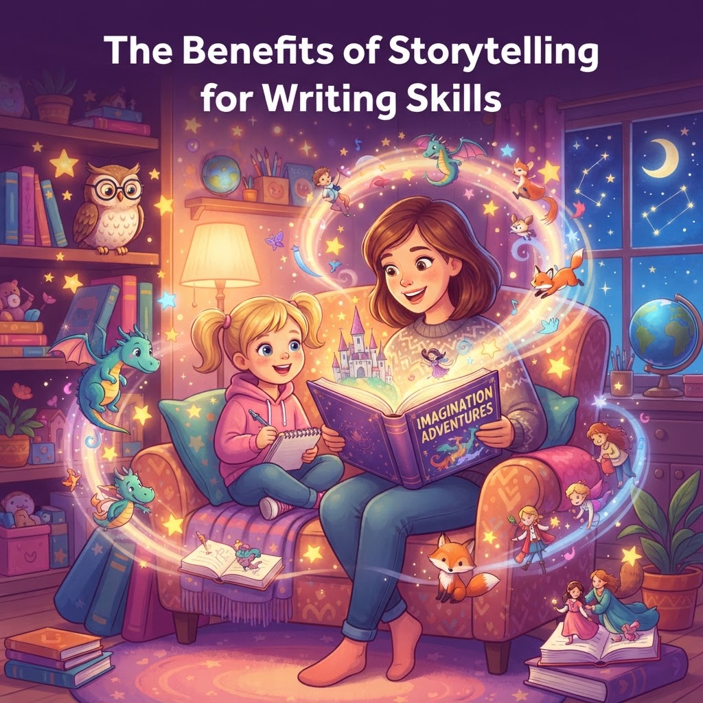 Featured image for How Storytelling Builds Strong Writing Skills - InstaTales AI storytelling blog
