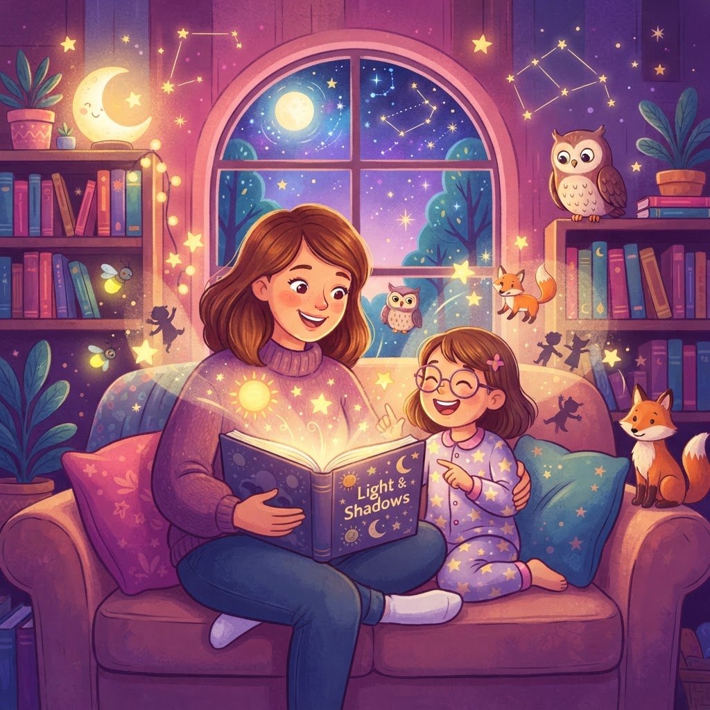 Featured image for 6 Light and Shadows Stories for Kids - InstaTales AI storytelling blog