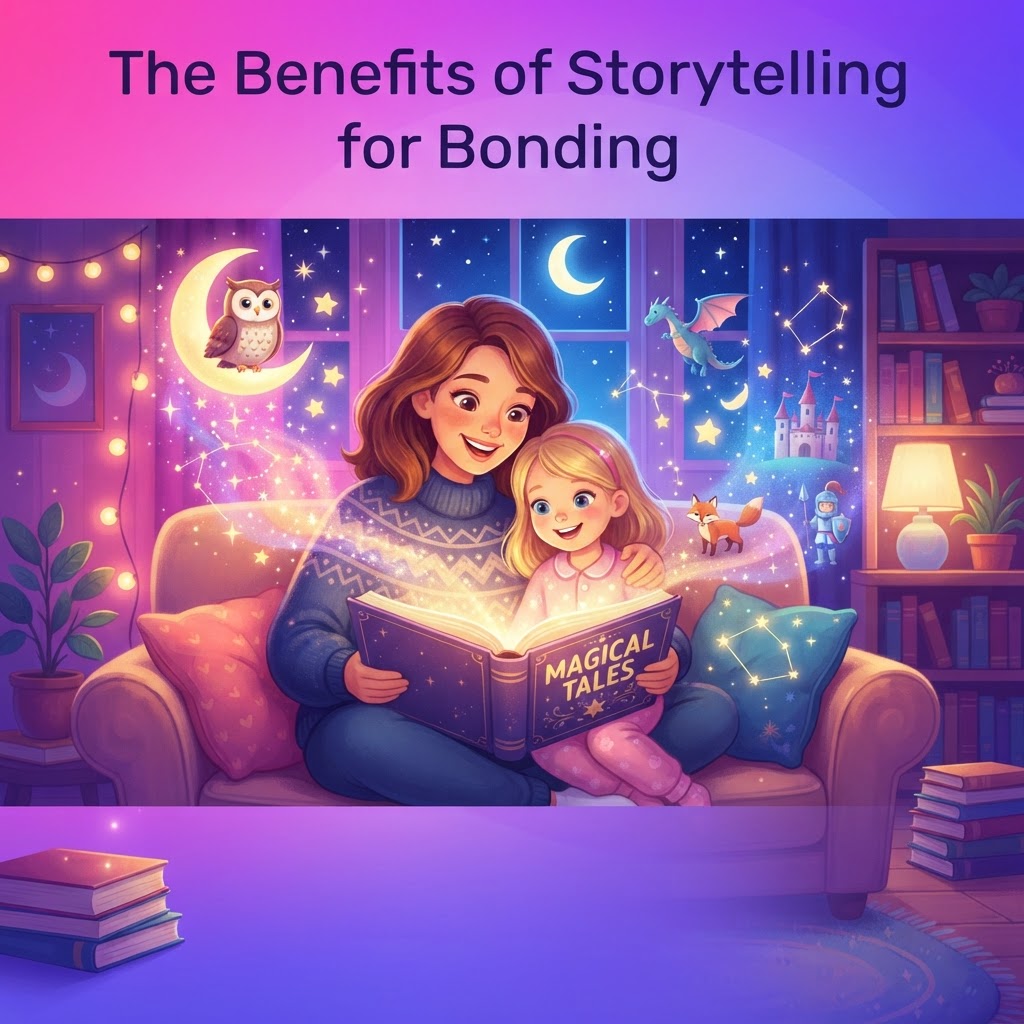 Featured image for Storytelling and Bonding: What Research Shows - InstaTales AI storytelling blog