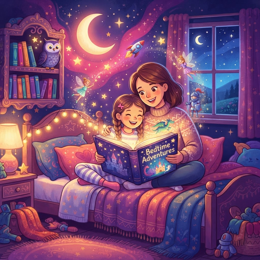 Featured image for Best kind bedtime stories for 7-year-olds - InstaTales AI storytelling blog