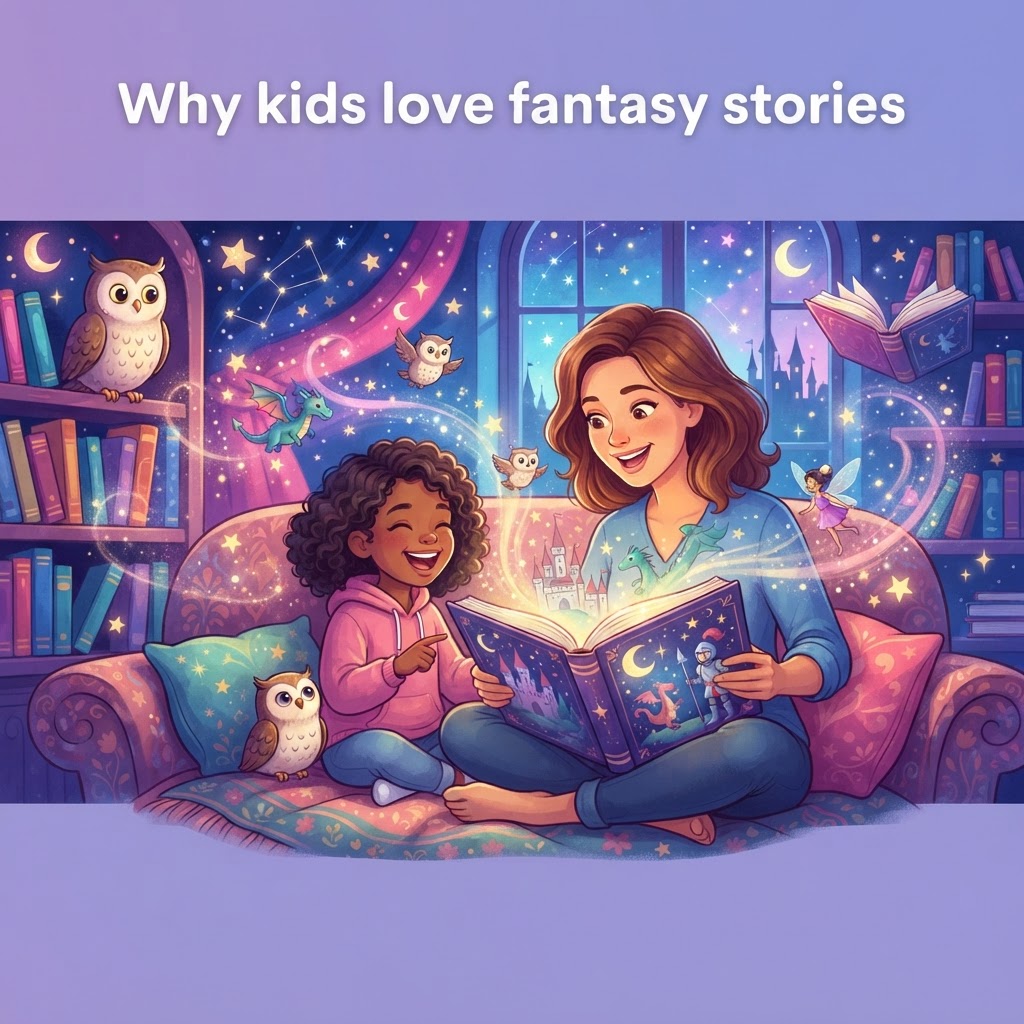 Featured image for Why Kids Love Fantasy Stories: The Science Behind It - InstaTales AI storytelling blog