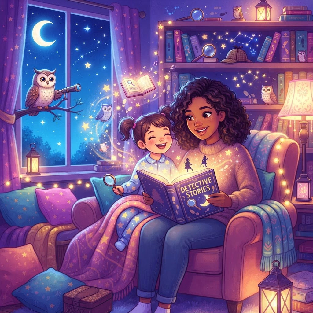 Featured image for Best Detectives Bedtime Stories for Kids - InstaTales AI storytelling blog