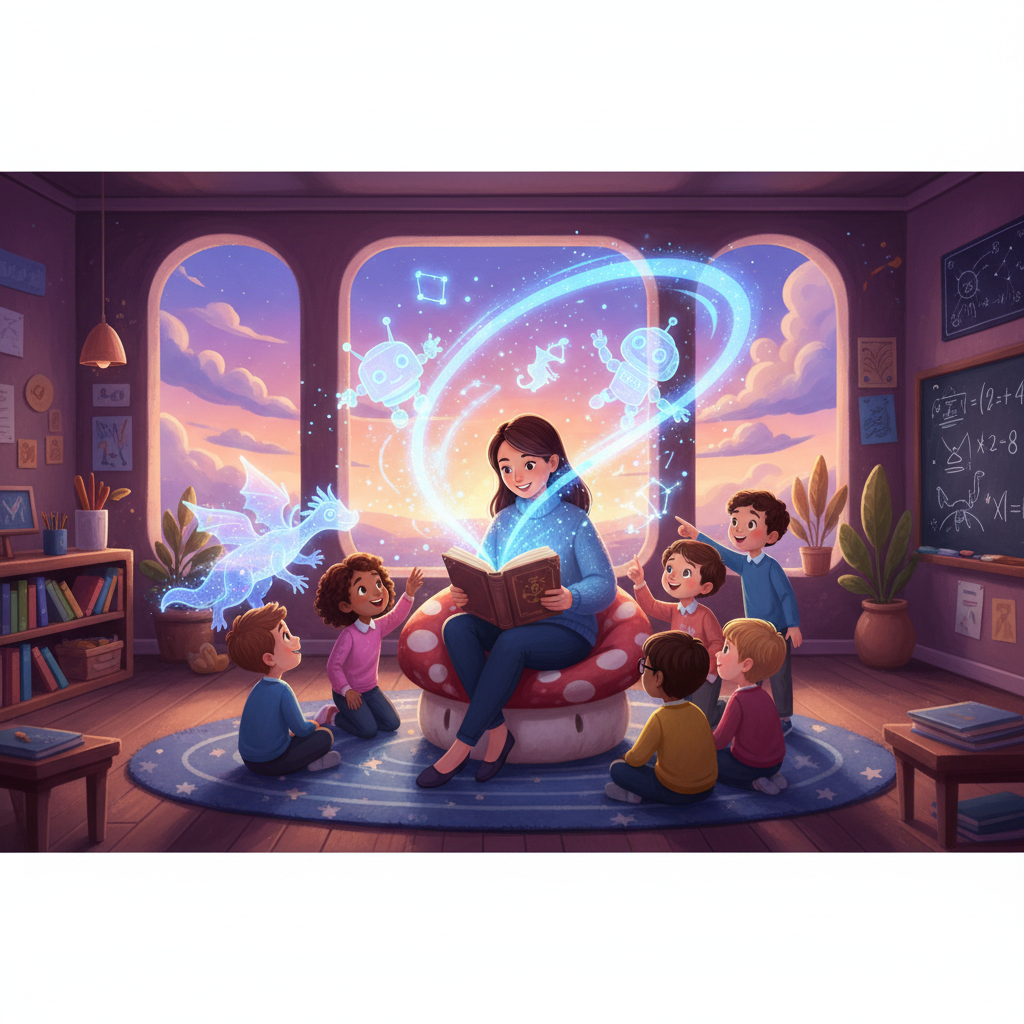 Engaging Young Minds: Using AI Stories in the Primary Classroom - InstaTales AI blog