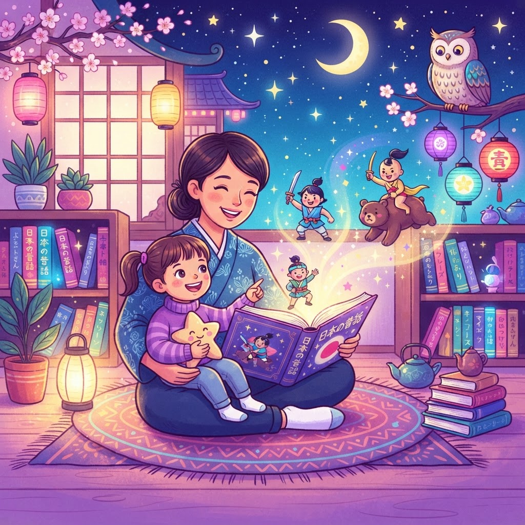 Featured image for Stories from Japan for Children - InstaTales AI storytelling blog