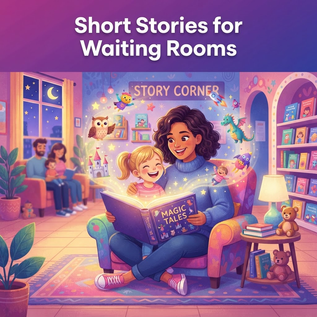 Featured image for Waiting Room Stories for Kids: 5 Quick Ideas - InstaTales AI storytelling blog