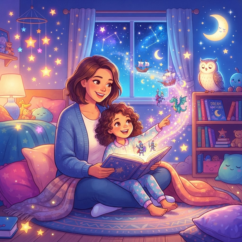 Featured image for Best adventure bedtime stories for 7-year-olds - InstaTales AI storytelling blog