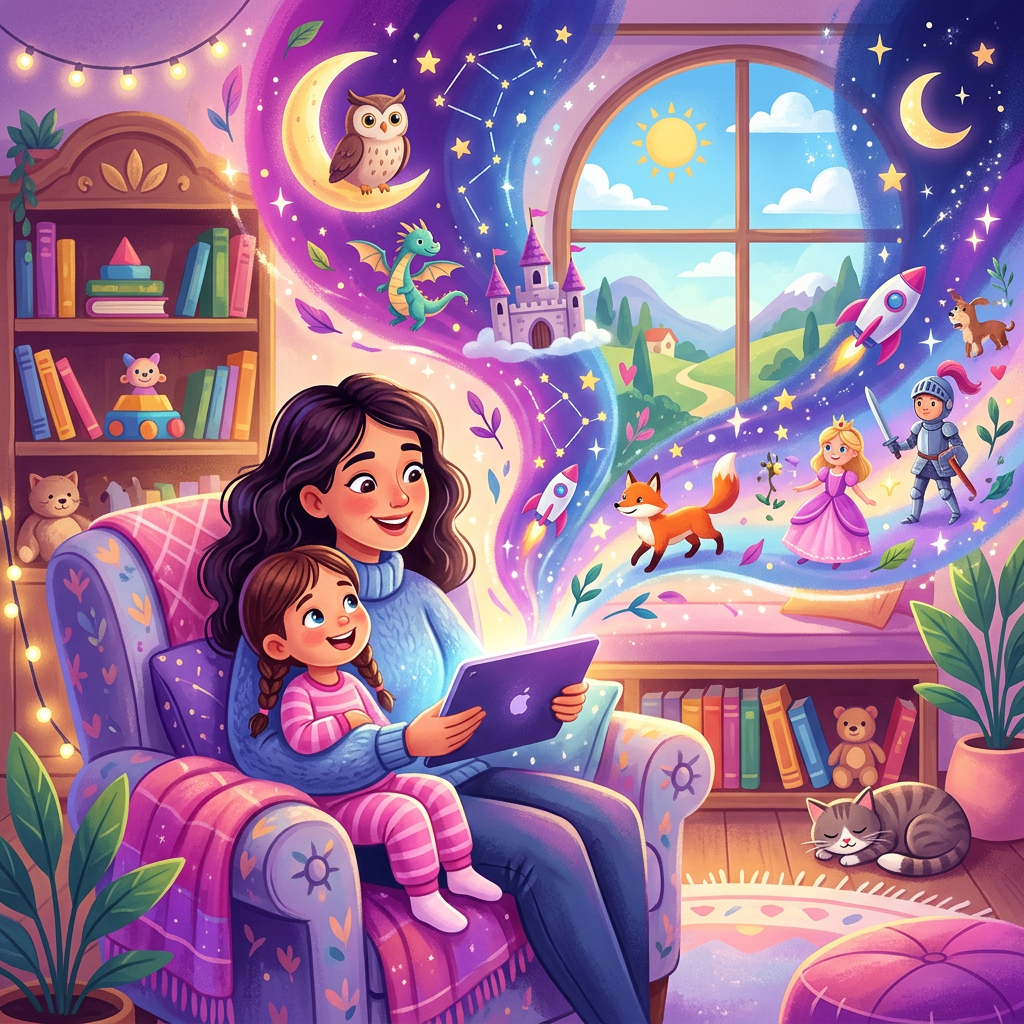 Featured image for Beyond Bedtime: 7 Creative Ways to Use Your AI Bedtime Story Generator Daily - InstaTales AI storytelling blog