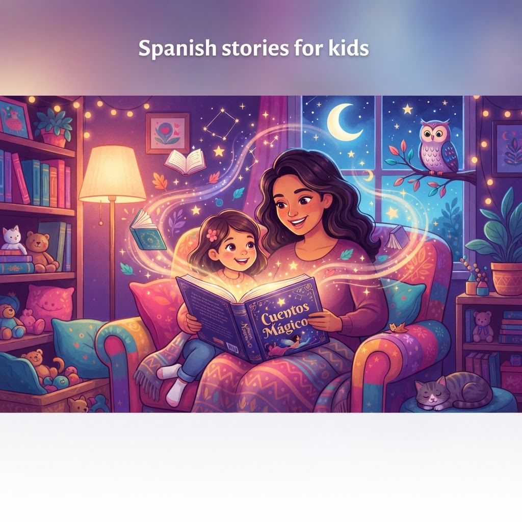 Featured image for Spanish Stories for Kids: A Helpful Guide - InstaTales AI storytelling blog