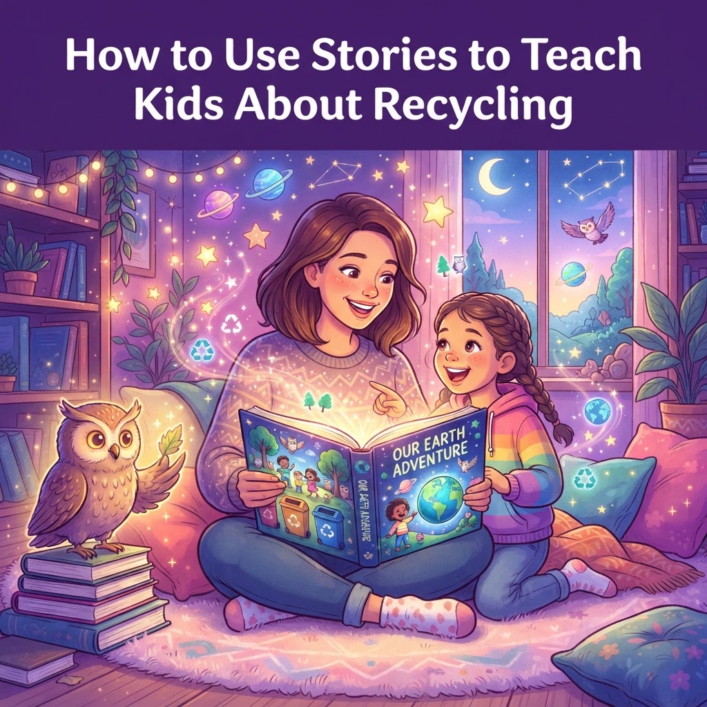 Featured image for Recycling Stories for Kids: Parent Guide - InstaTales AI storytelling blog