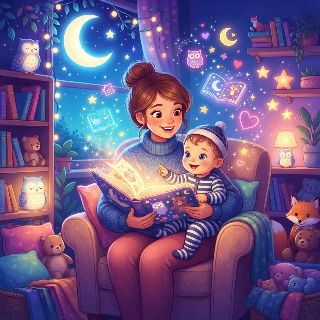Featured image for Best animals bedtime stories for 1-year-olds - InstaTales AI storytelling blog