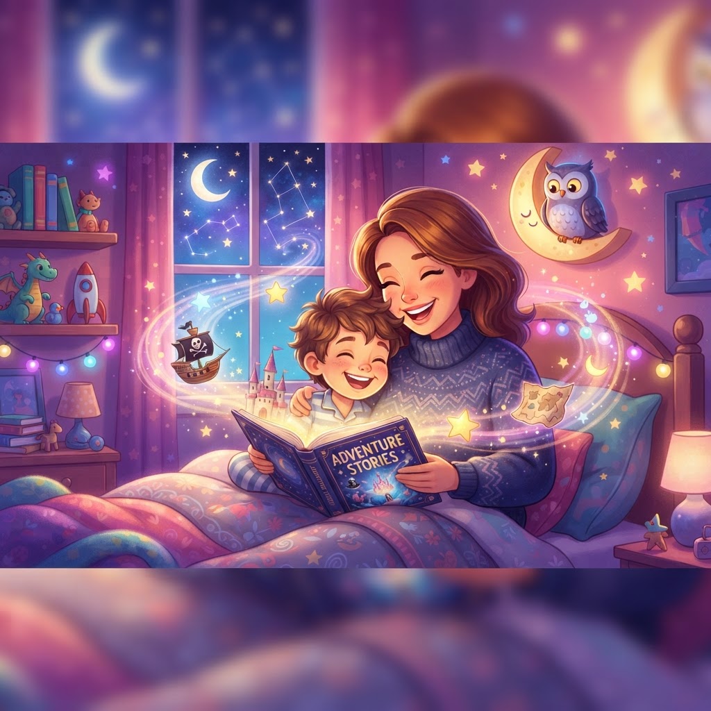 Featured image for Best adventure bedtime stories for 5-year-olds - InstaTales AI storytelling blog