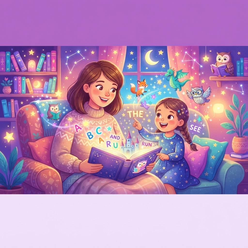 Featured image for How Stories Build Kids’ Sight Words - InstaTales AI storytelling blog