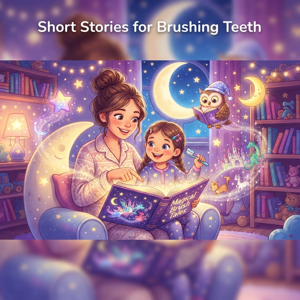 Featured image for Brushing Teeth Stories for Kids - InstaTales AI storytelling blog