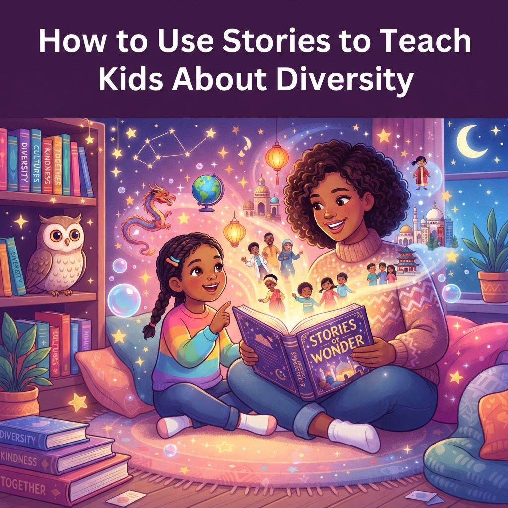 Featured image for How Diversity Stories for Kids Build Empathy - InstaTales AI storytelling blog