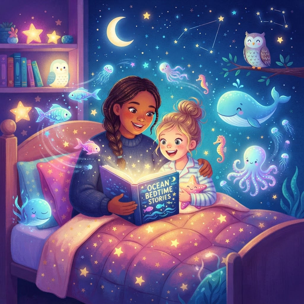 Featured image for Best ocean bedtime stories for 9-year-olds - InstaTales AI storytelling blog