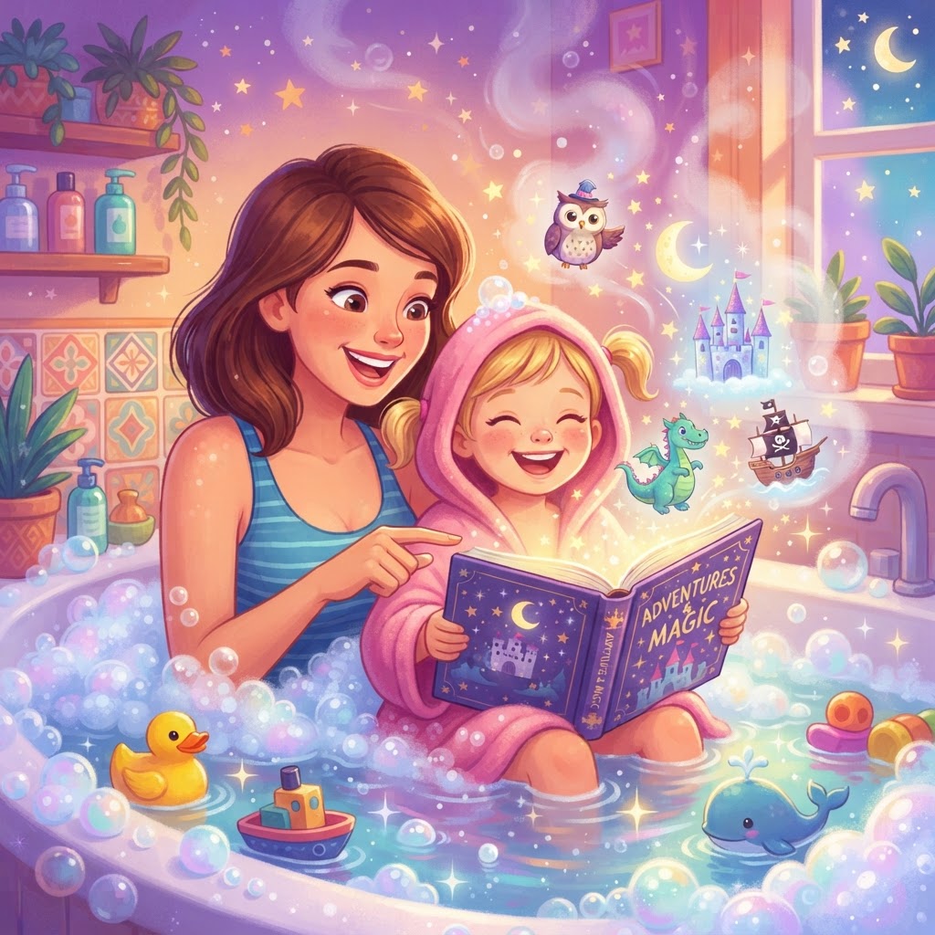 Featured image for Bath Time Stories: 5 Quick Ideas for Easy Baths - InstaTales AI storytelling blog