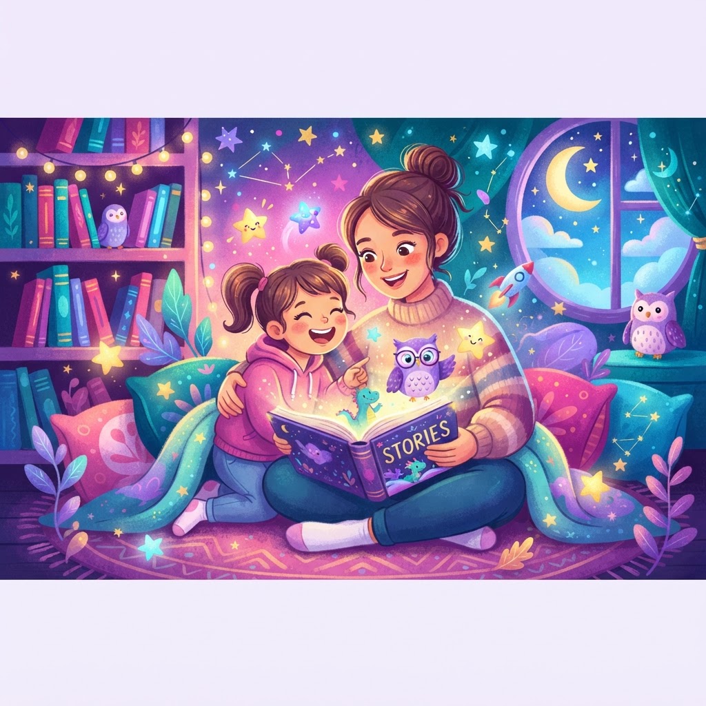 Featured image for 15 funny story ideas for kids - InstaTales AI storytelling blog