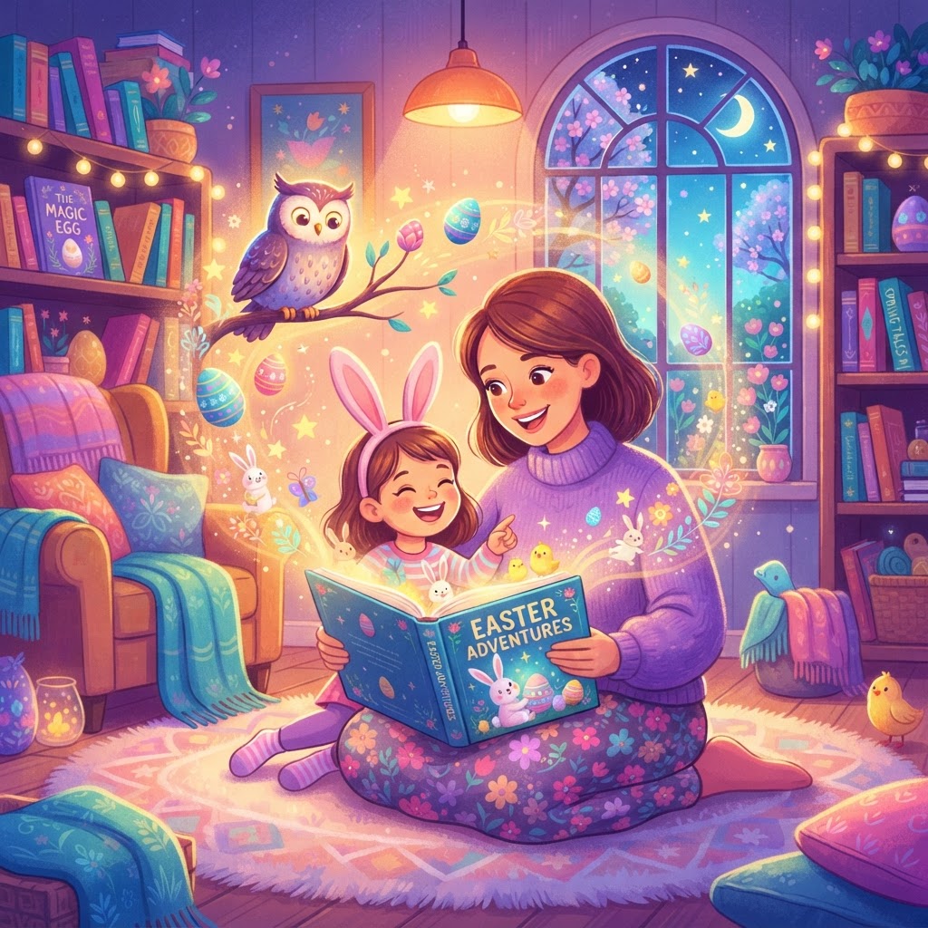 Featured image for Easter Stories for Kids: Magical Holiday Ideas - InstaTales AI storytelling blog