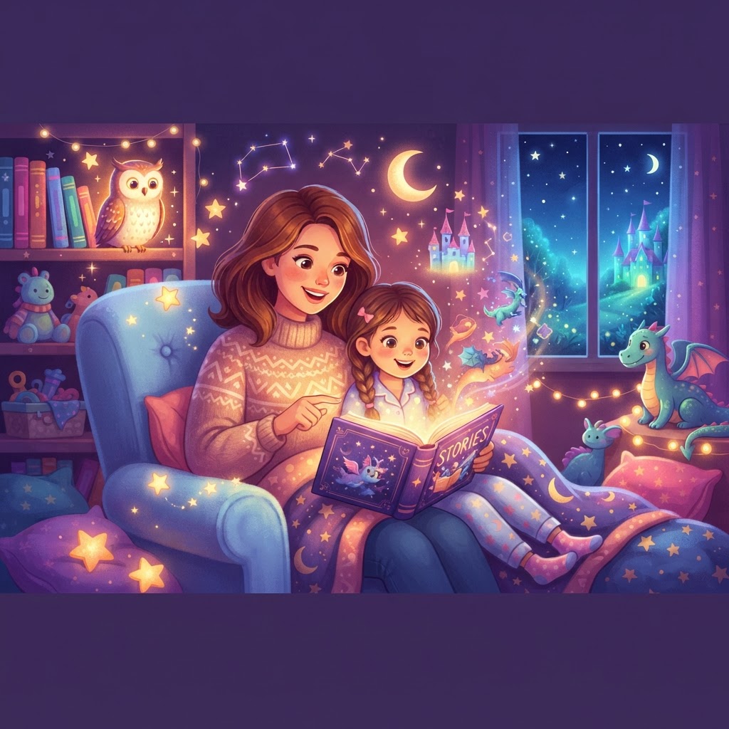 Featured image for Best fantasy bedtime stories for 7-year-olds - InstaTales AI storytelling blog