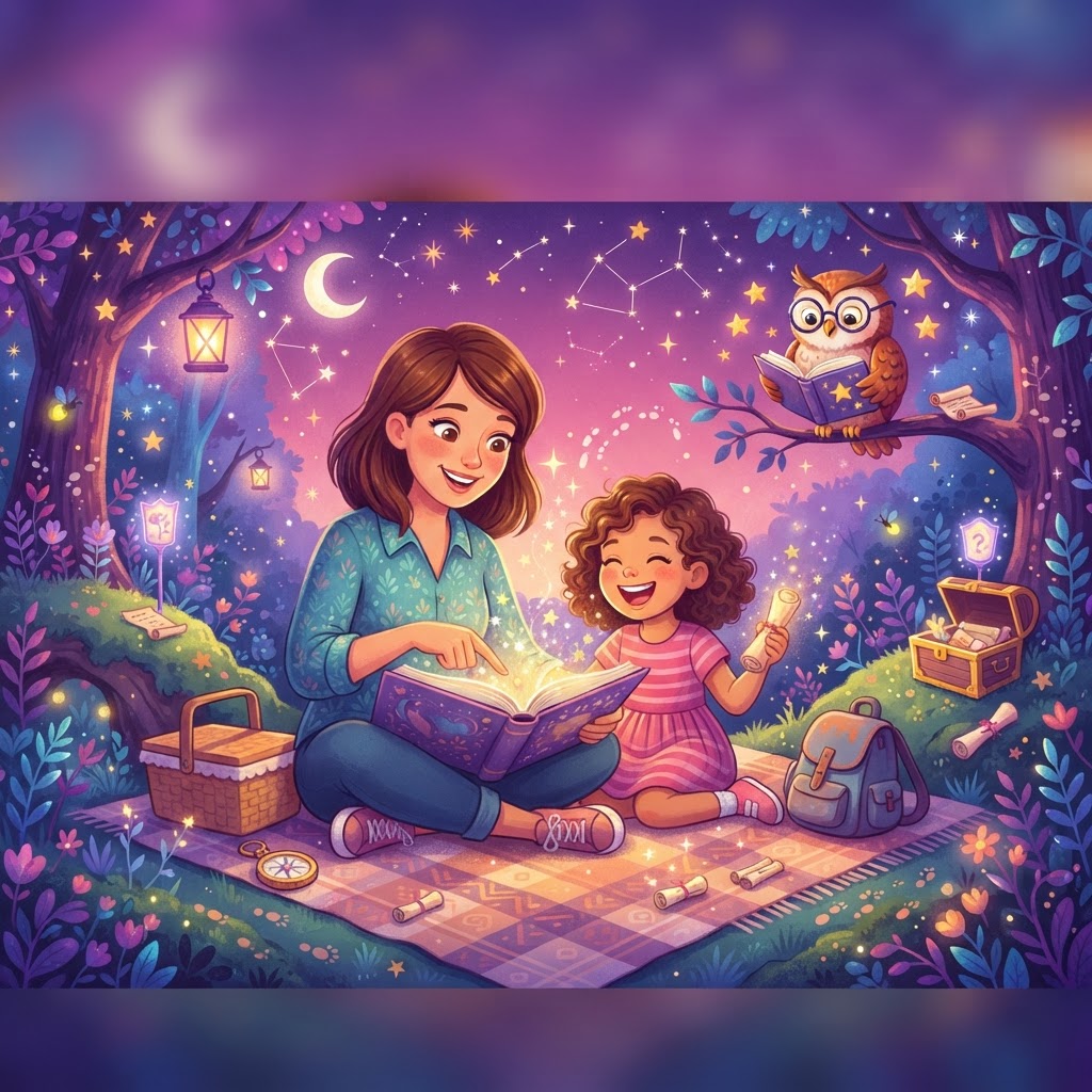 Featured image for 7 Story-Based Scavenger Hunts for Kids - InstaTales AI storytelling blog