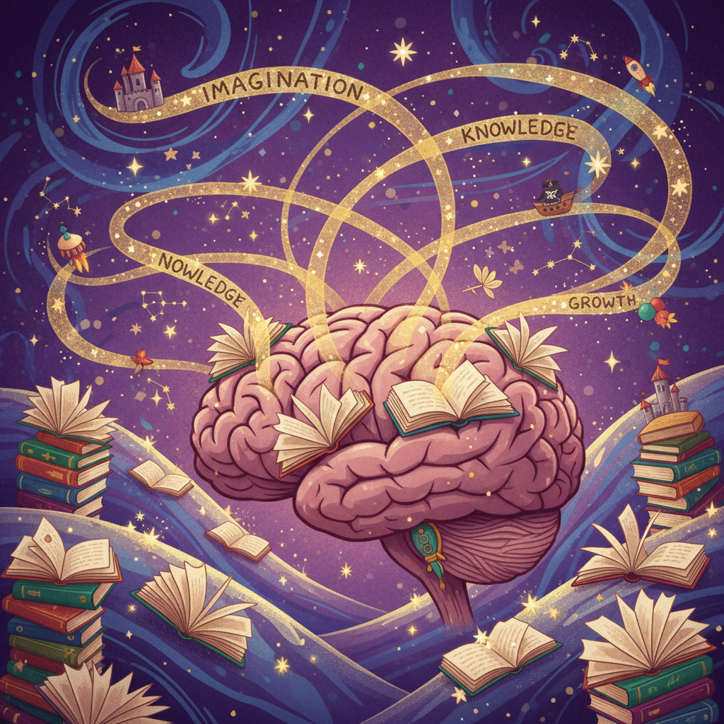 The Storied Brain: How Reading Shapes Child Development - InstaTales AI blog