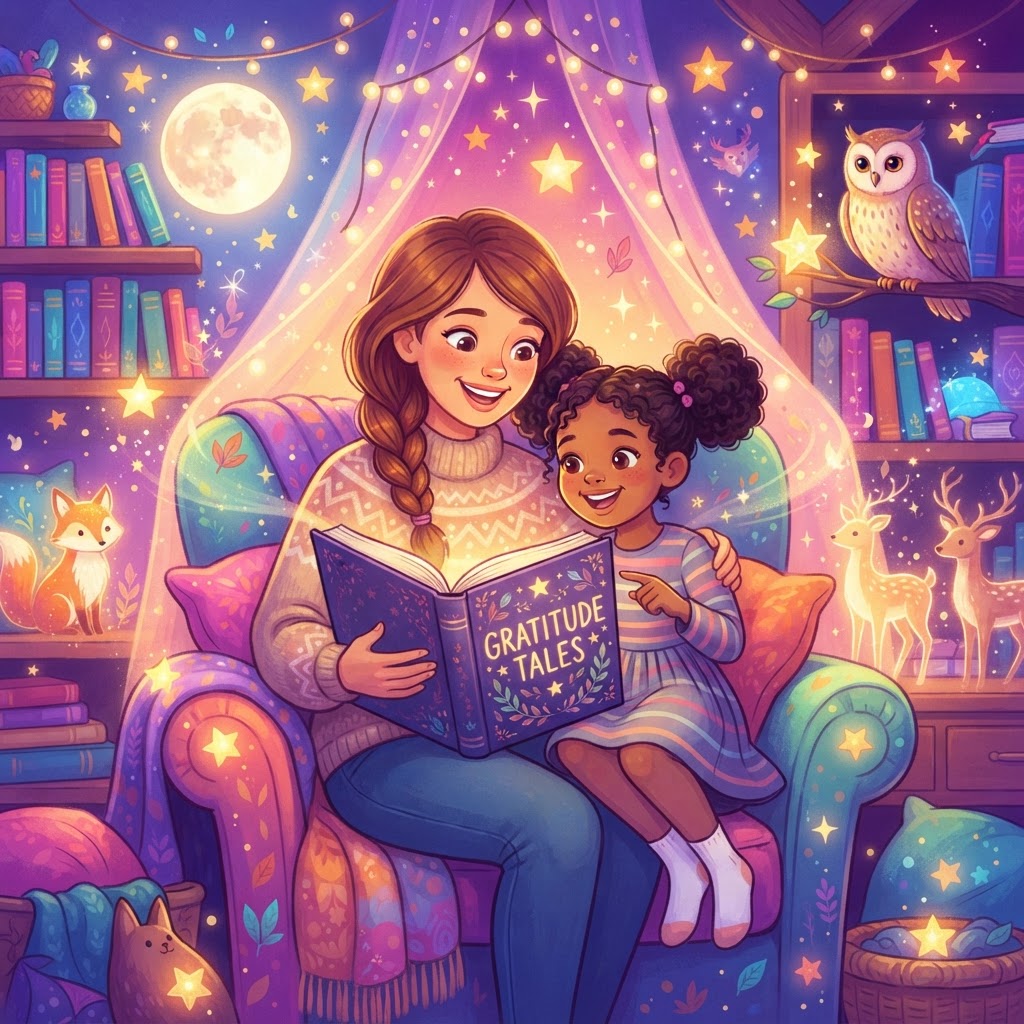 Featured image for Gratitude Stories for Kids: A Parent’s Guide - InstaTales AI storytelling blog