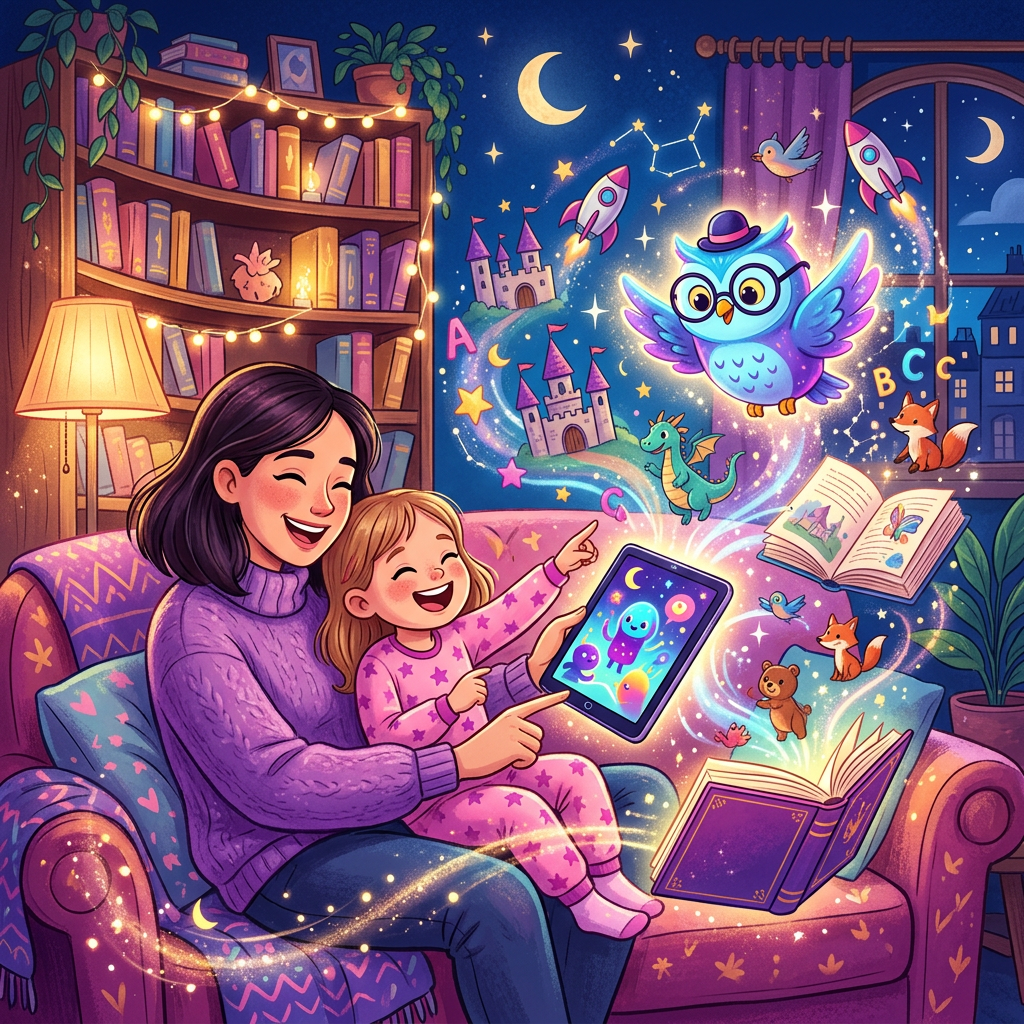 Featured image for 5 Ways an AI Story Generator Supercharges Early Literacy in Kids Under 8 - InstaTales AI storytelling blog
