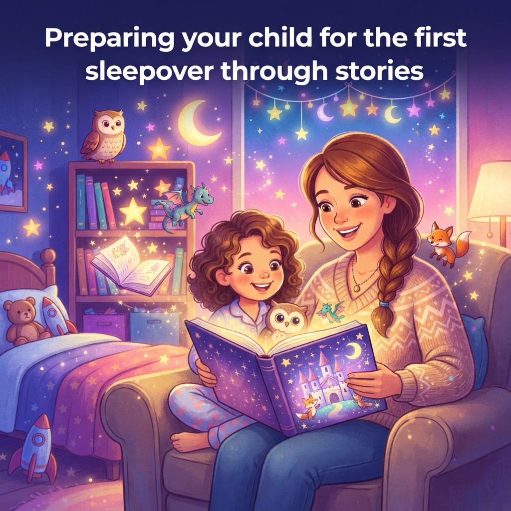 Featured image for Preparing Kids for the First Sleepover With Stories - InstaTales AI storytelling blog