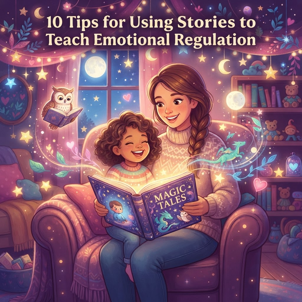 Featured image for 10 Tips for Emotional Regulation Storytelling - InstaTales AI storytelling blog