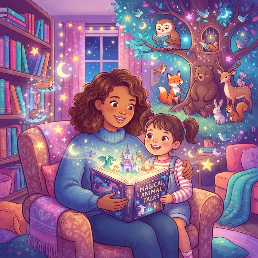 Featured image for 15 animals story ideas for kids - InstaTales AI storytelling blog