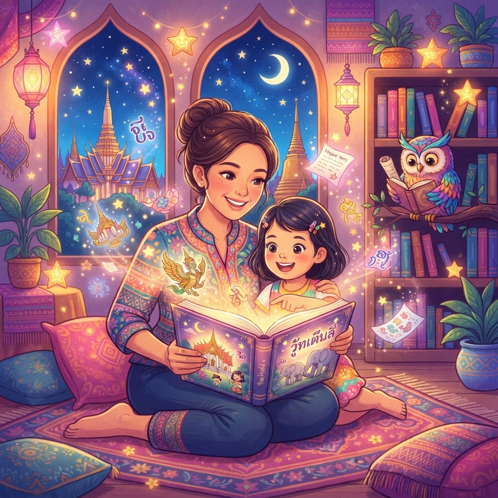 Featured image for Thai Stories for Kids: Benefits, Ideas & Tips - InstaTales AI storytelling blog