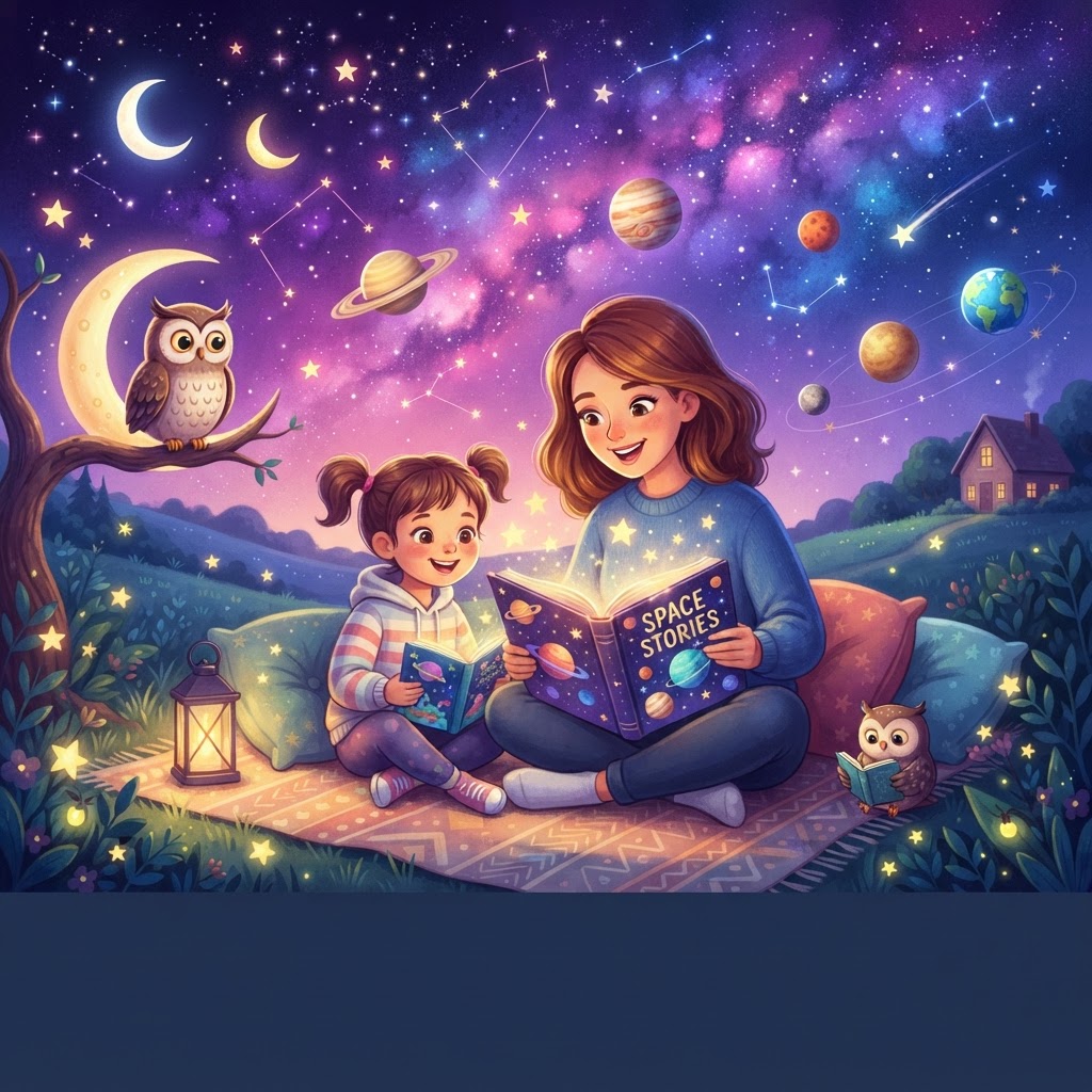 Featured image for The Solar System for Kids: Stories They’ll Love - InstaTales AI storytelling blog