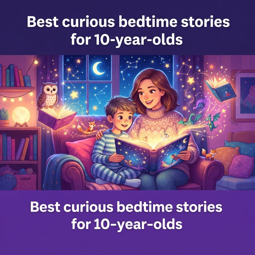 Featured image for Best curious bedtime stories for 10-year-olds - InstaTales AI storytelling blog
