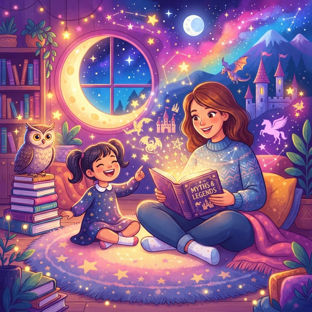 Featured image for Why Kids Love Myth Stories So Much - InstaTales AI storytelling blog