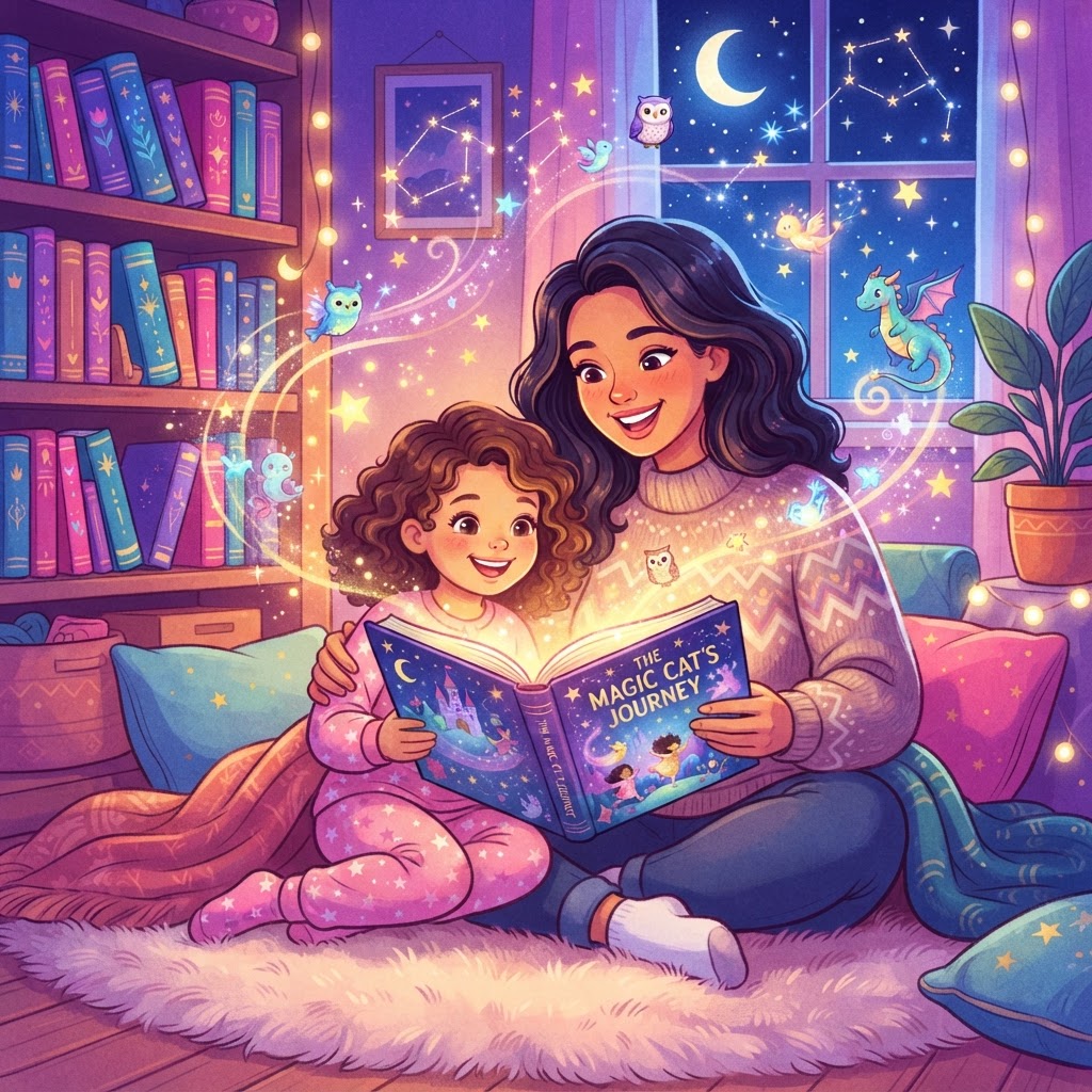 Featured image for Benefits of Rereading the Same Story for Kids - InstaTales AI storytelling blog