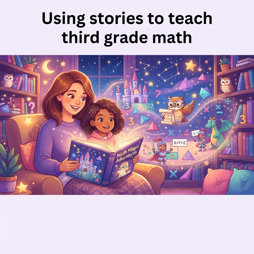 Featured image for Third Grade Math Stories That Make Learning Stick - InstaTales AI storytelling blog